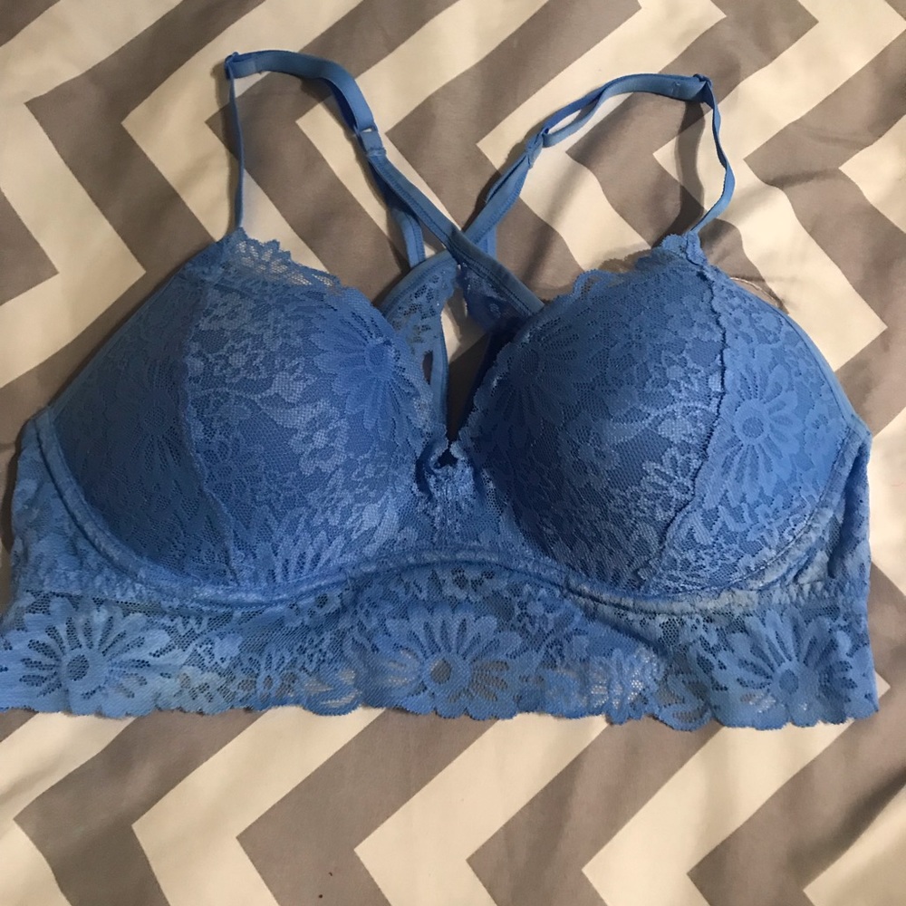 Pink bra